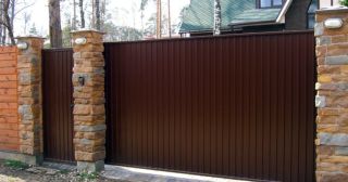 Купить откатные ворота консольные Верхний Уфалей, цена от 2776 руб.