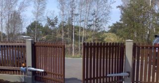 Купить распашные ворота из штакетника Верхний Уфалей, цена от 2725 руб.